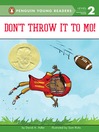 Image de couverture de Don't Throw It to Mo!